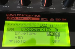 SP-808 Vocoder parameters