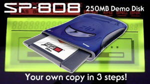 SP-808 250MB Demo Zip Disk