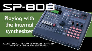Roland SP-808 Groovesampler synthesizer