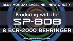 Blue Monday Bassline - New Order SP-808