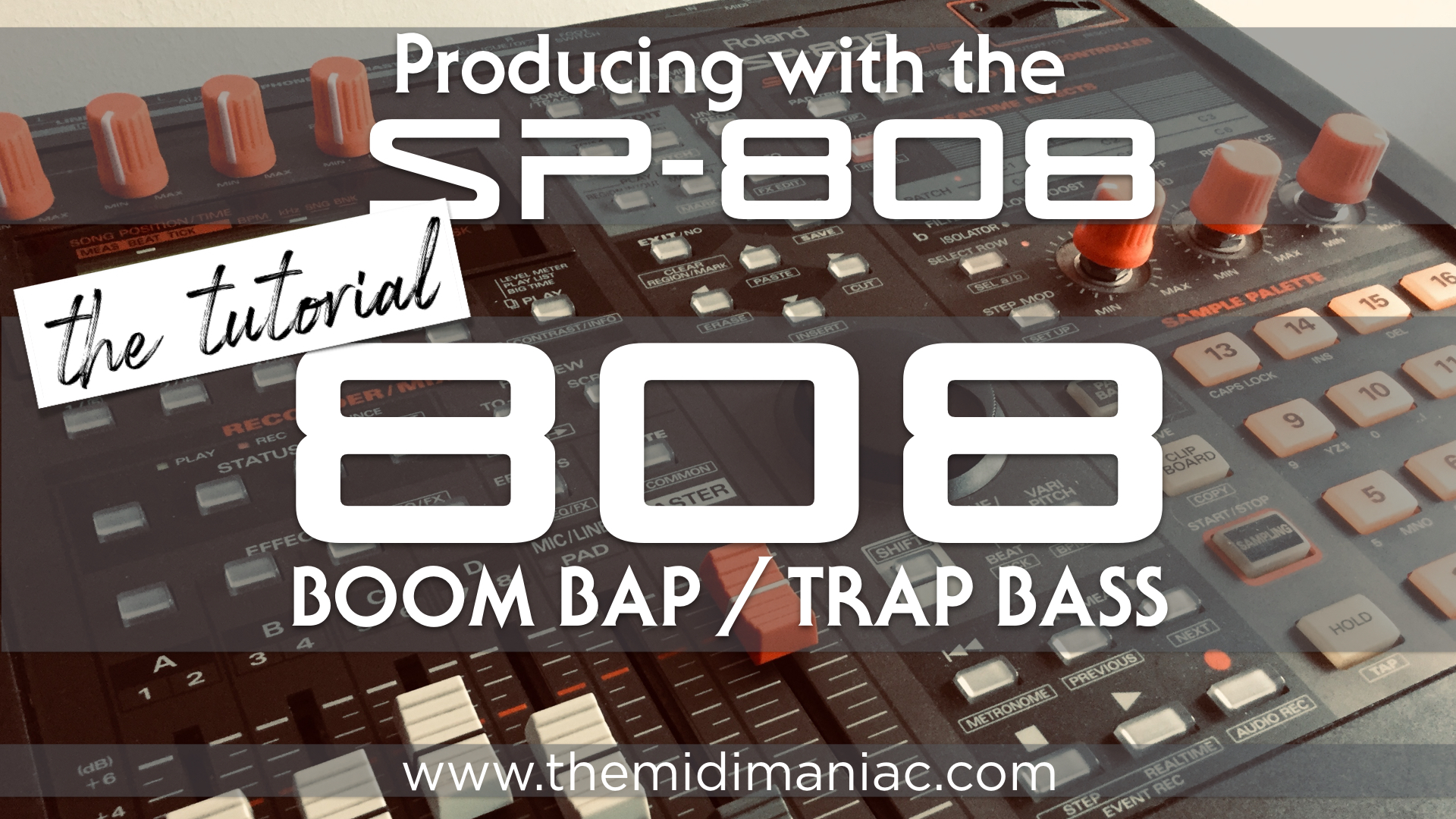SP-808 Bass Sound