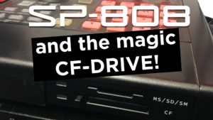 SP-808 and the magic CF-Drive